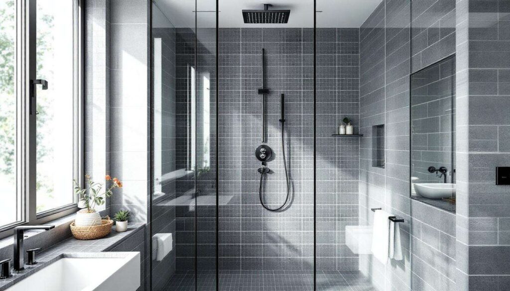 Voegen in de douche zwart geworden? Deze schoonmaaktip met percarbonaat werkt zonder schrobben