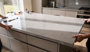 Keukenblad vervangen zonder hele keuken te slopen: de truc die aannemers steeds vaker toepassen