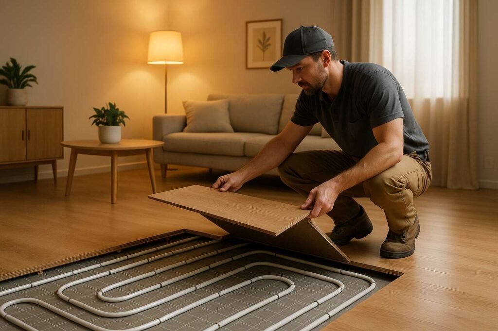 Vloerverwarming in een bestaande woning: kosten, subsidie en waar installateurs op letten