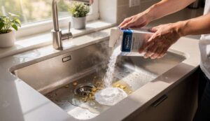 Verstopte afvoer? Dit huismiddel met zuiveringszout werkt binnen 10 minuten zonder chemie