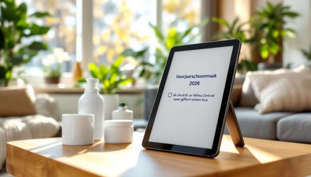 Voorjaarsschoonmaak 2026: de checklist van Milieu Centraal voor een gifvrij schoon huis