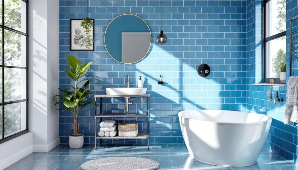 Badkamertegels verven voor minder dan €50: na een jaar ziet het er nog steeds perfect uit