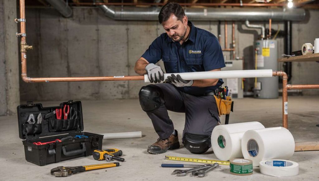 Waterleidingen isoleren vóór volgende winter: zo voorkom je bevroren leidingen volgens installateurs